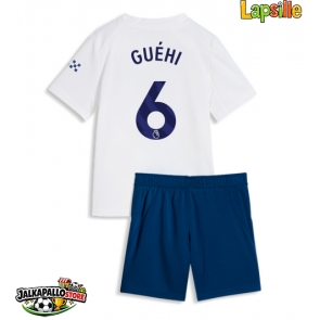 Manchester City Marc Guehi #6 Kolmaspaita Lapsille 2026-27 Lyhythihainen (+ shortsit)